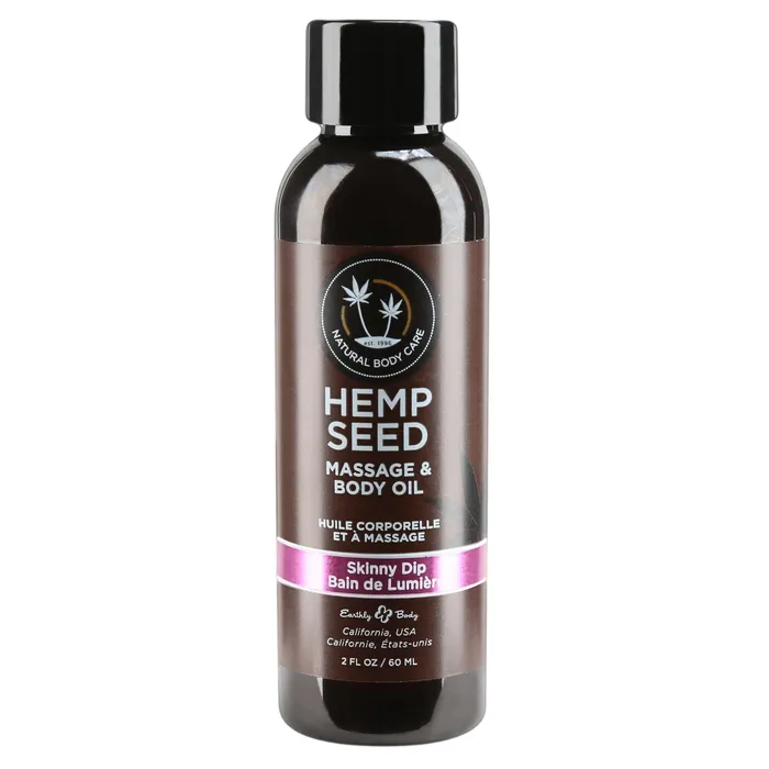 Couples Earthly Body Earthly Body Hemp Seed Massage Body Oil Skinny Dip 60ml2oz Couples Earthly Body Earthly Body Hemp Seed Massage Body Oil Skinny Dip 60ml2oz