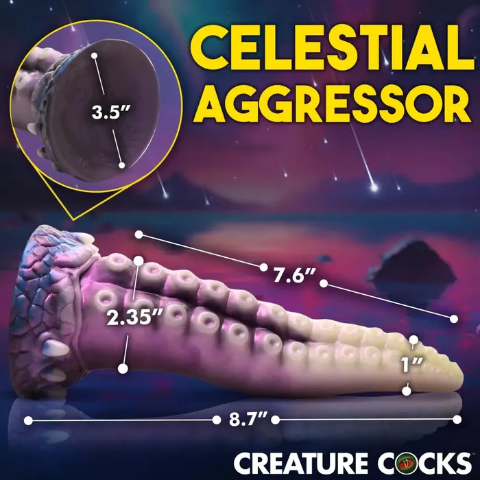 Creature Cocks Dildos Creatur Cock Astropus Tentacle Silicone Dildo