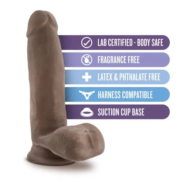Dildos Blush Blush Au Naturel 7 Dildo Wballs Chocolate Dildos Blush Blush Au Naturel 7 Dildo Wballs Chocolate