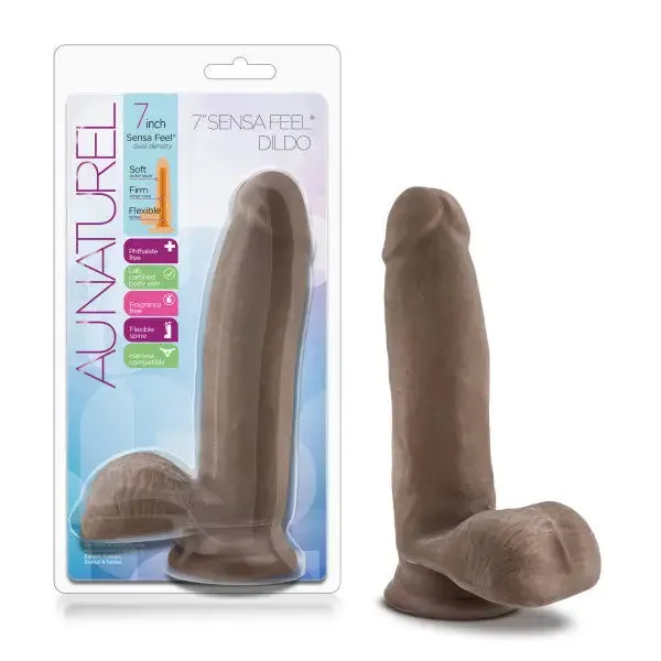 Dildos Blush Blush Au Naturel 7 Dildo Wballs Chocolate Dildos Blush Blush Au Naturel 7 Dildo Wballs Chocolate
