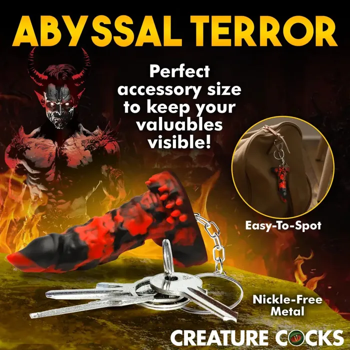 Dildos Creature Cocks Creature Cocks Fire Demon Mini Dildo Key Chain Dildos Creature Cocks Creature Cocks Fire Demon Mini Dildo Key Chain