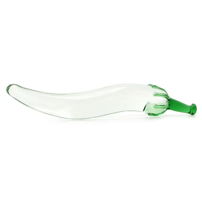 Dildos glas Glass Naturals Chili Pepper Glass Dildo Dildos glas Glass Naturals Chili Pepper Glass Dildo