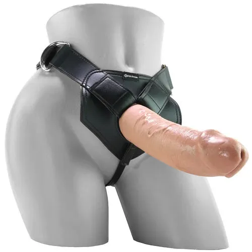 Dildos King Cock Harness with 9 Inch Cock in Tan Pipedream