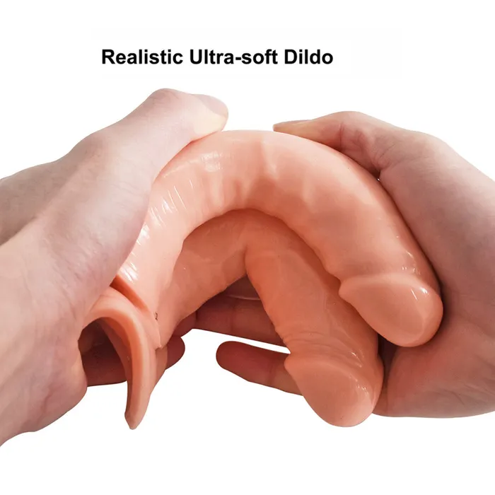 Dildos Modi C12 Ultra Realistic Double Penetrator Suction Cup Dildo 7 Inch