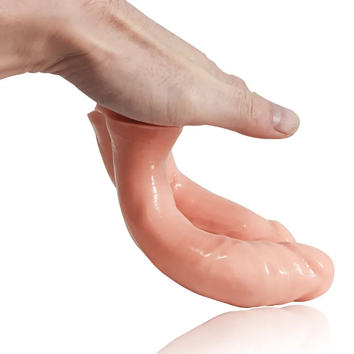 Dildos Modi C12 Ultra Realistic Double Penetrator Suction Cup Dildo 7 Inch