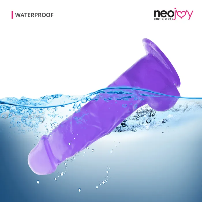 Dildos Neojoy Neojoy Jelly Willy 61 Soft TPE Dildo 155cm Purple