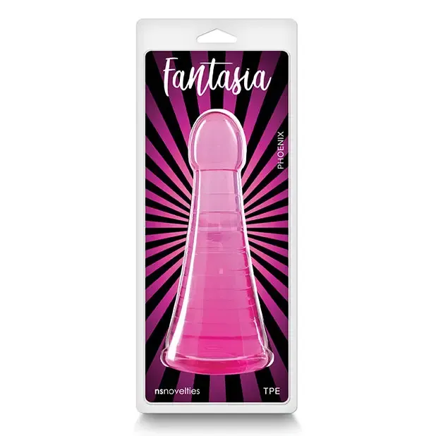Dildos NS Novelties Fantasia Phoenix Jelly Dildo Pink Dildos NS Novelties Fantasia Phoenix Jelly Dildo Pink