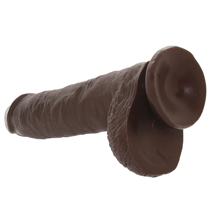 Dildos Pipedream King Cock 10 Inch Cock with Balls in Brown