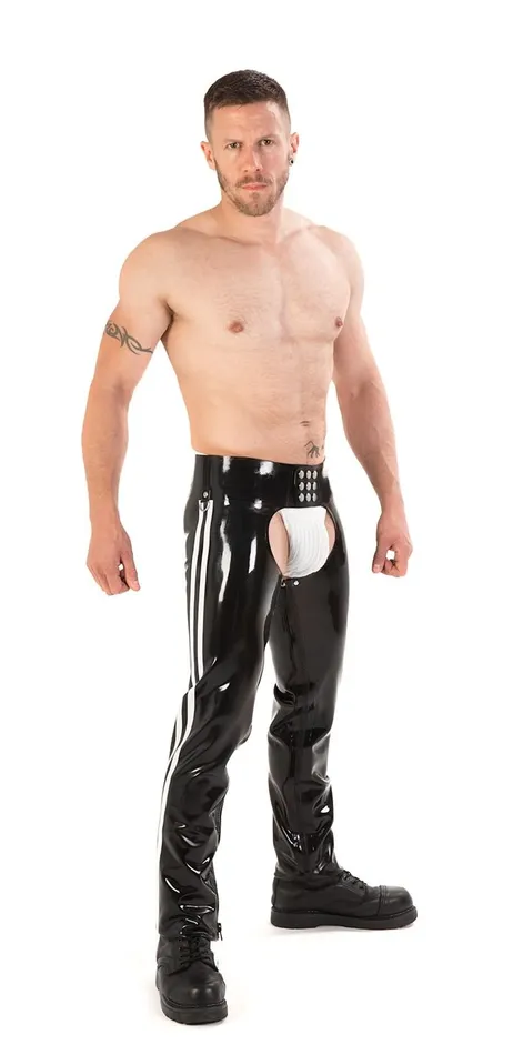 Dildos REGULATION Striped Rubber Chaps