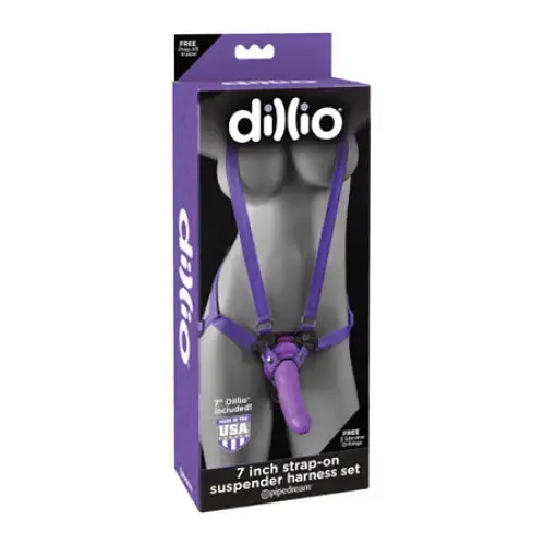 Dillio Female Sex Toys Dillio 7 Strapon Suspender Harness Set