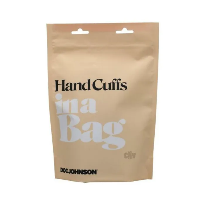 Doc Johnson Anal In A Bag Handcuffs Black