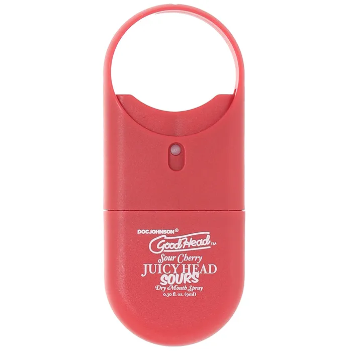Doc Johnson Male Sex Toys GoodHead Juicy Head Sours Spray ToGo in Cherry