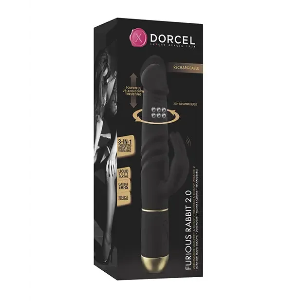 Dorcel Vibrators Dorcel Thrusting Spinning Furious Rabbit 2