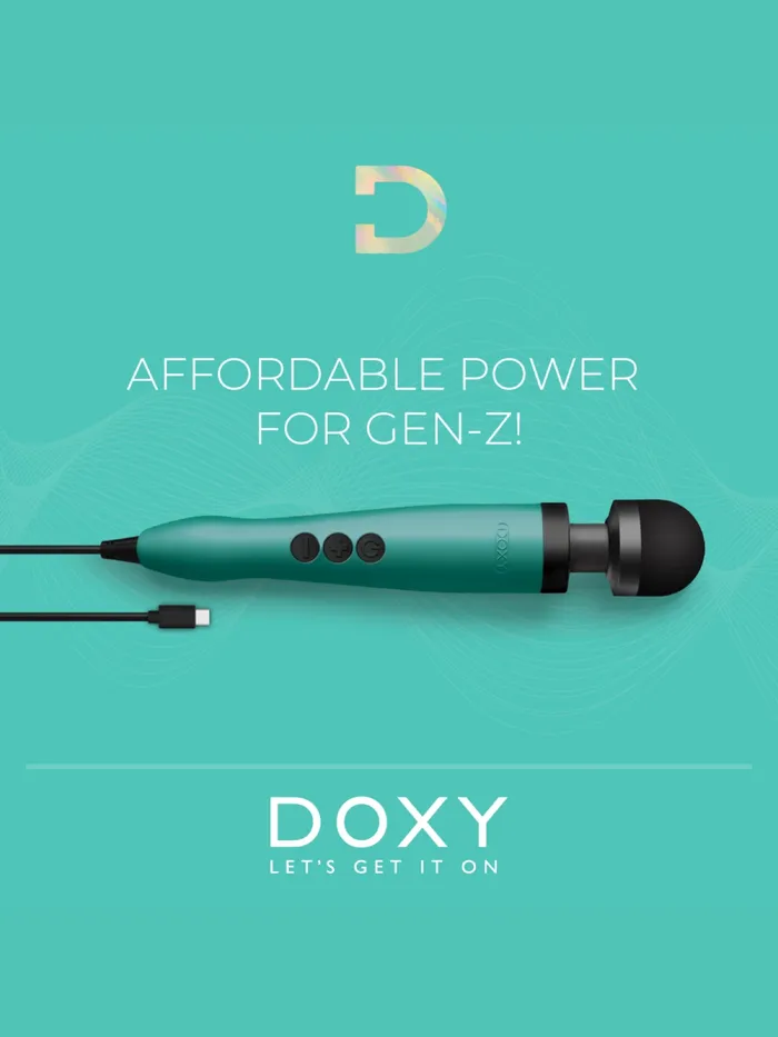 Doxy 3 USBC Turquoise HonourSkintwocom Vibrators