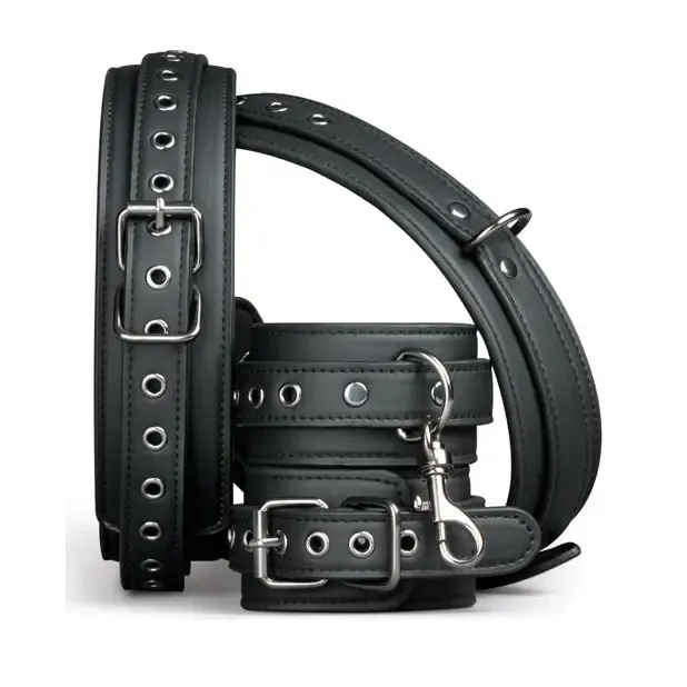Easy Toys Thigh Wrist Cuff Set Black ONEDC Anal Easy Toys Thigh Wrist Cuff Set Black ONEDC Anal