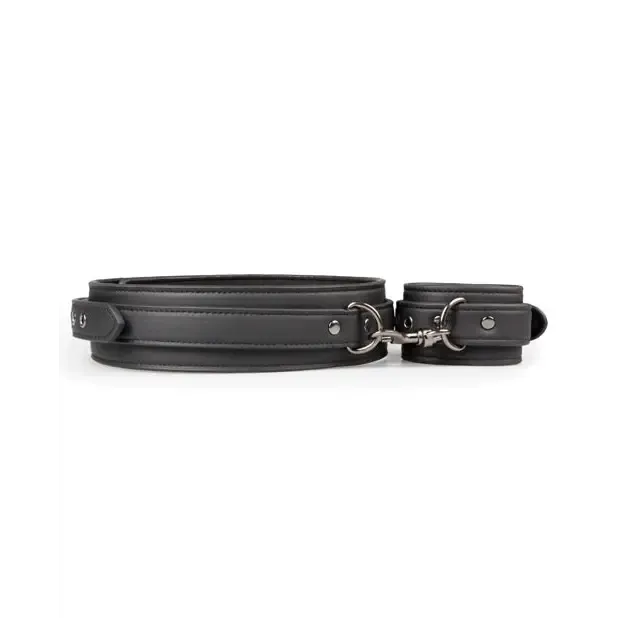 Easy Toys Thigh Wrist Cuff Set Black ONEDC Anal Easy Toys Thigh Wrist Cuff Set Black ONEDC Anal