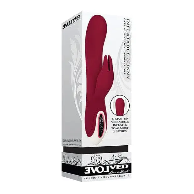 Evolved Female Sex Toys Evolved Inflatable Bunny Rabbit Vibrator with Inflating End Evolved Female Sex Toys Evolved Inflatable Bunny Rabbit Vibrator with Inflating End