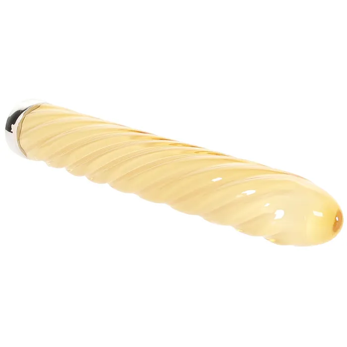 Evolved Novelties Vibrators Playboy Pleasure Twist of Fate Glass Vibe