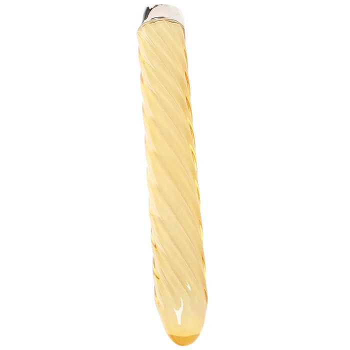 Evolved Novelties Vibrators Playboy Pleasure Twist of Fate Glass Vibe