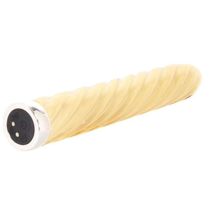 Evolved Novelties Vibrators Playboy Pleasure Twist of Fate Glass Vibe