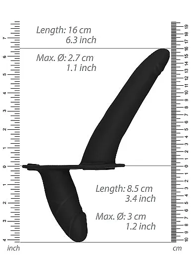 Female Sex Toys Double Vibrating Silicone StrapOn Black One Size HonourSkintwocom Female Sex Toys Double Vibrating Silicone StrapOn Black One Size HonourSkintwocom