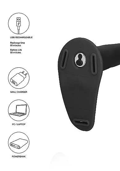 Female Sex Toys Double Vibrating Silicone StrapOn Black One Size HonourSkintwocom Female Sex Toys Double Vibrating Silicone StrapOn Black One Size HonourSkintwocom