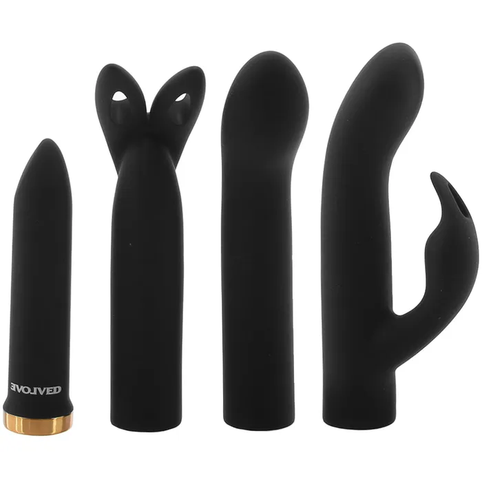 Female Sex Toys Evolved Novelties Four Play Bullet Vibe Set