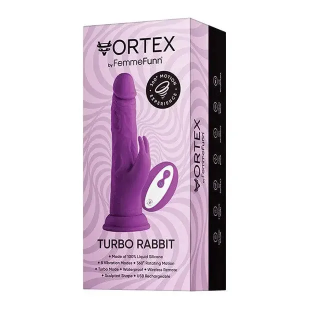 Female Sex Toys Femme Funn Femme Funn Vortex WIRELESS TURBO RABBIT with Remote