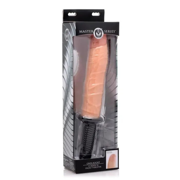Female Sex Toys Master Series Onslaught 13 Mode Xl Vibrating Dildo Thruster Female Sex Toys Master Series Onslaught 13 Mode Xl Vibrating Dildo Thruster