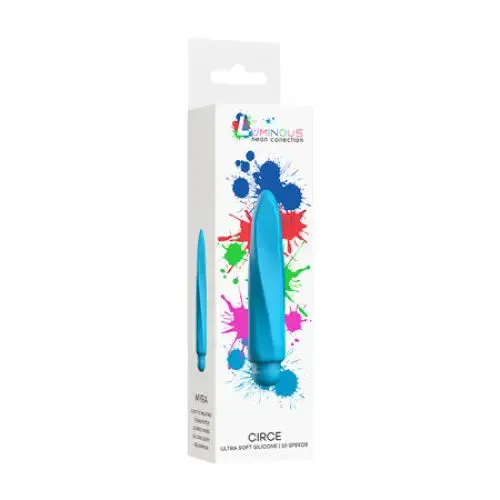 Female Sex Toys SHOTS AMERICA Luminous Myra 10Speed Bullet Vibrator With Silicone Sleeve Turquoise Female Sex Toys SHOTS AMERICA Luminous Myra 10Speed Bullet Vibrator With Silicone Sleeve Turquoise