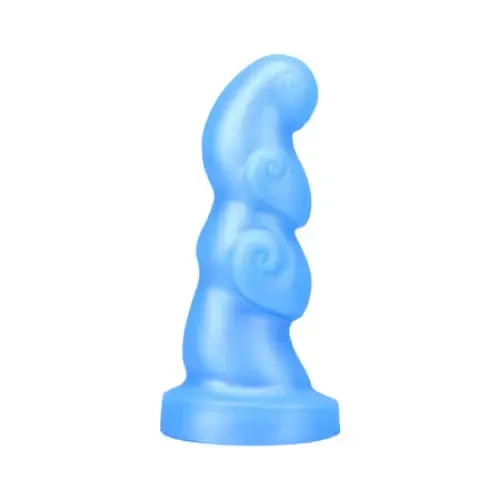 Female Sex Toys Tantus Inc Tantus Hookah 575 in Soft Dildo Azure