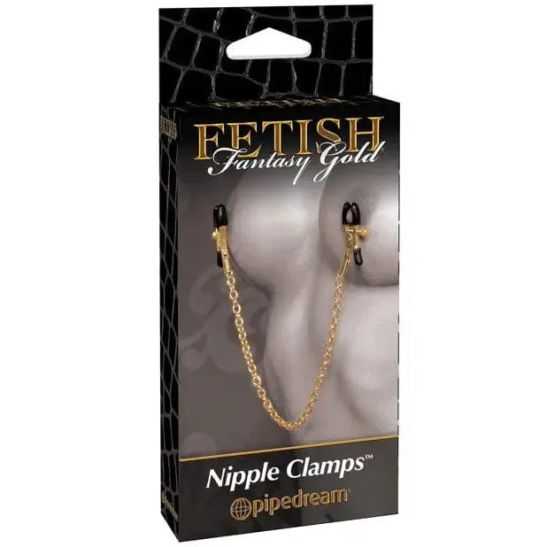 Fetish Fantasy Gold Female Sex Toys Fetish Fantasy Gold Chain Nipple Clamps Gold Fetish Fantasy Gold Female Sex Toys Fetish Fantasy Gold Chain Nipple Clamps Gold