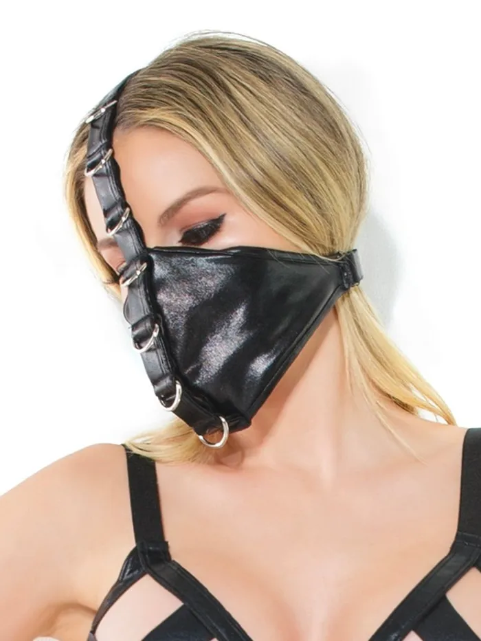 Fetish Harness Mask One Size HonourSkintwocom Female Sex Toys