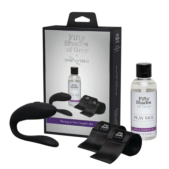 Fifty Shades of Grey Vibrators Fifty Shades of Grey x WeVibe Moving As One Couples Kit Fifty Shades of Grey Vibrators Fifty Shades of Grey x WeVibe Moving As One Couples Kit