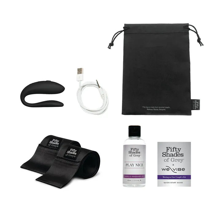 Fifty Shades of Grey Vibrators Fifty Shades of Grey x WeVibe Moving As One Couples Kit