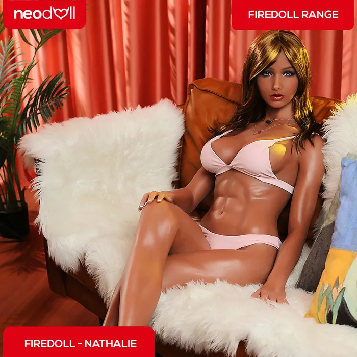 Fire Doll Nathalie Realistic Sex Doll Tongue included 164cm Light Tan Fire Doll Male Sex Toys