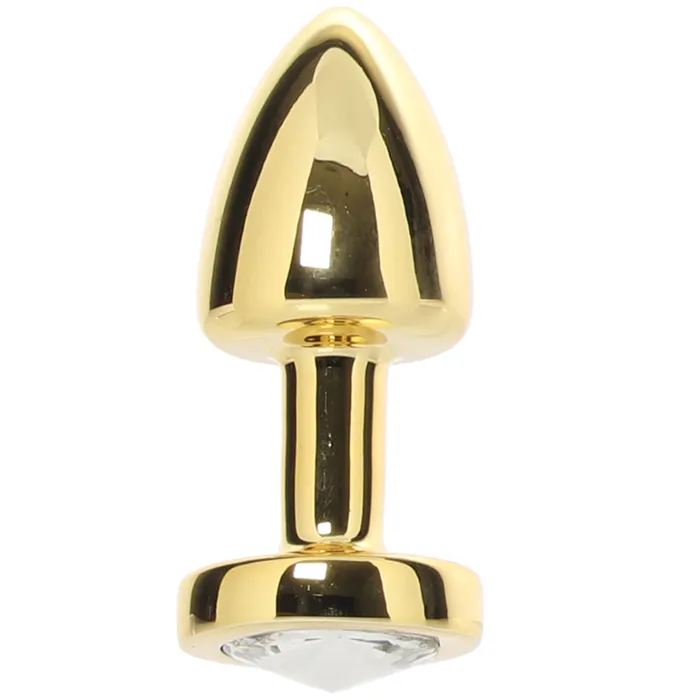 Gemsations 2 Inch Beginners Bling Bling Plug in Gold Electric Eel Anal