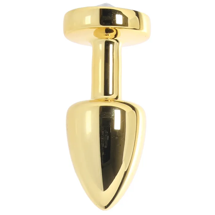 Gemsations 2 Inch Beginners Bling Bling Plug in Gold Electric Eel Anal