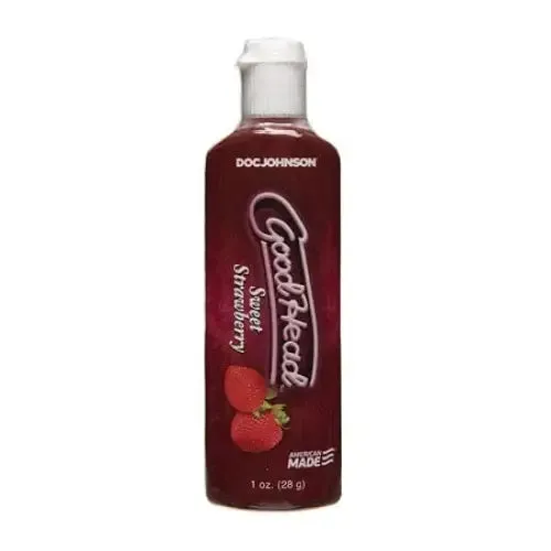 GoodHead Strawberry Oral Gel 1oz Doc Johnson Enhancers