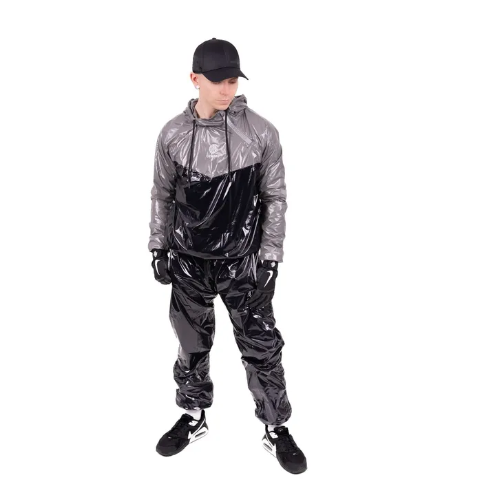 GymPro Anal GymPro Sweat Suit BlackGrey
