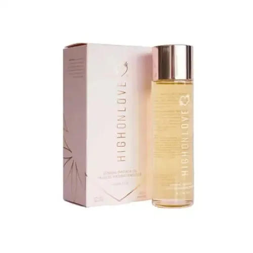 HighOnLove Massage Oil Lychee Martini Love and Beauty Products Inc Couples