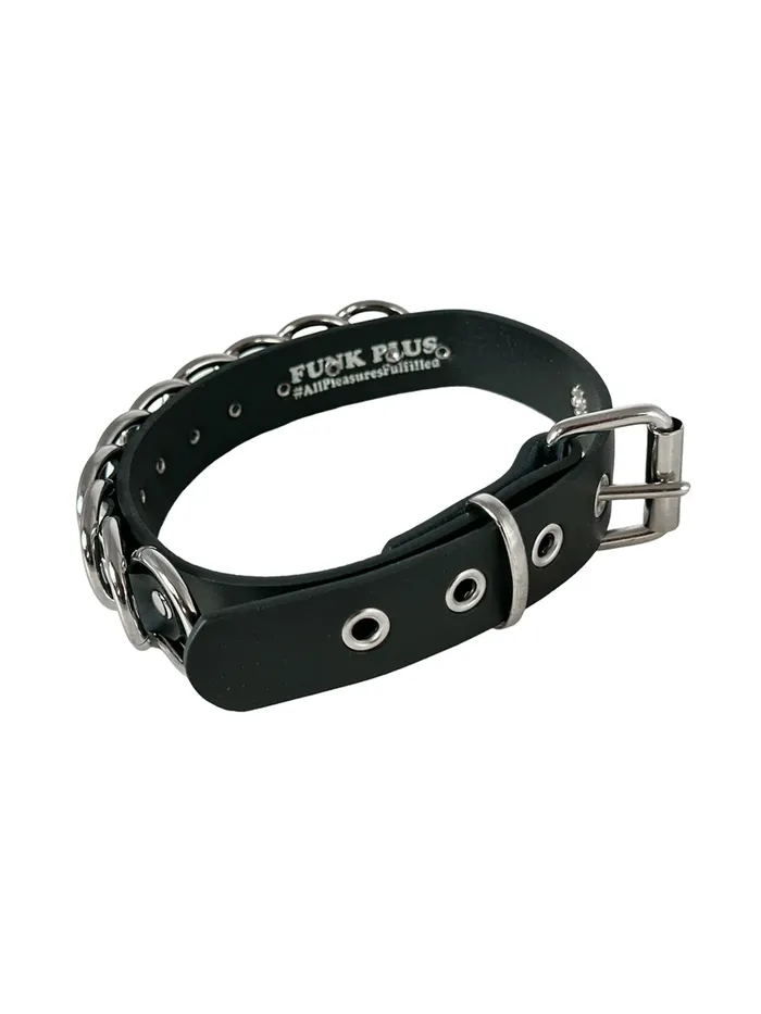 HonourSkintwocom Couples Heavy Bondage Collar With 10 O Rings HonourSkintwocom Couples Heavy Bondage Collar With 10 O Rings