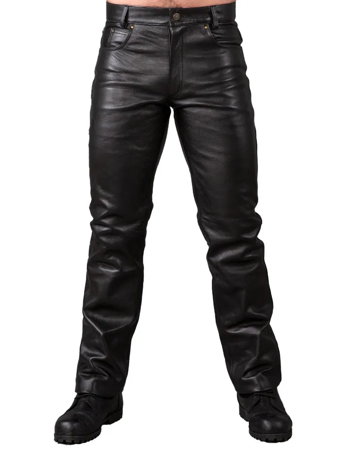 HonourSkintwocom Female Sex Toys Regular Fit Leather Jeans with Front Rear Zips HonourSkintwocom Female Sex Toys Regular Fit Leather Jeans with Front Rear Zips