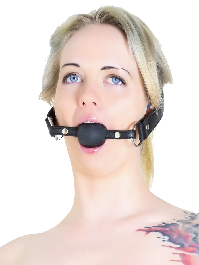 HonourSkintwocom Male Sex Toys Faux Leather Ball Gag HonourSkintwocom Male Sex Toys Faux Leather Ball Gag