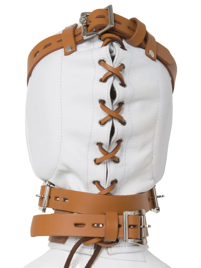 HonourSkintwocom Restraints Leather Total Sensory Deprivation Hood