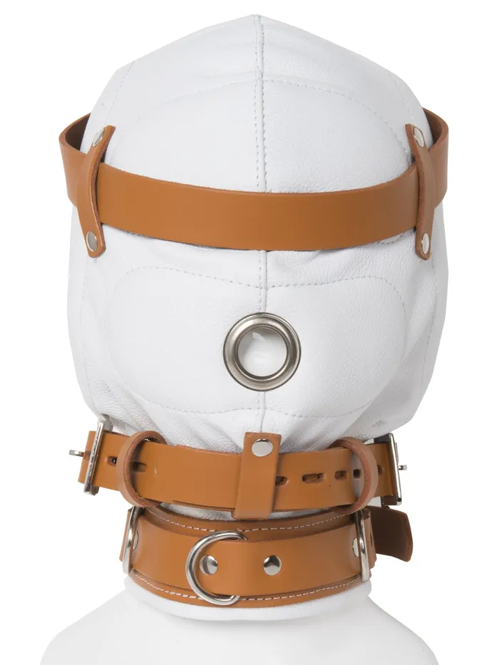 HonourSkintwocom Restraints Leather Total Sensory Deprivation Hood