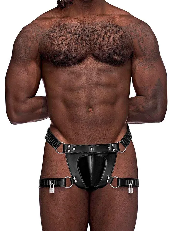 HonourSkintwocom Scorpio Leatherette Shorts One Size Mens Underwear