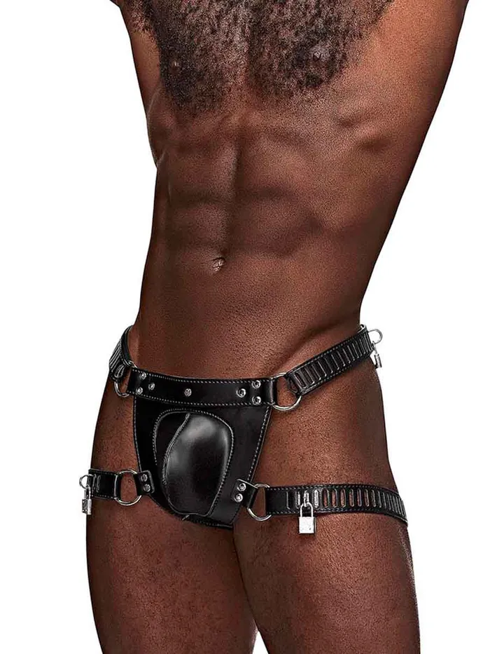 HonourSkintwocom Scorpio Leatherette Shorts One Size Mens Underwear