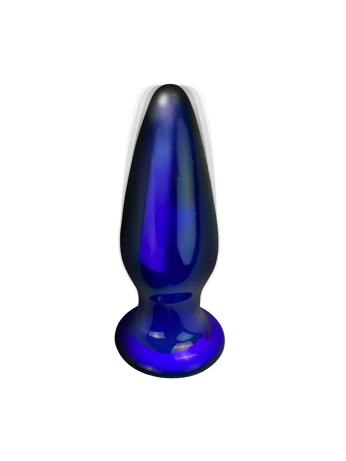 HonourSkintwocom Shining Vibrating Glass Plug Anal