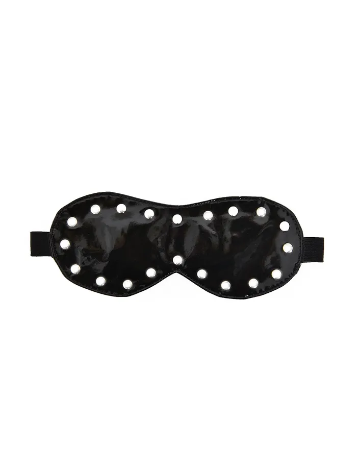 HonourSkintwocom Teddies And Bodies Studded Blindfold One Size HonourSkintwocom Teddies And Bodies Studded Blindfold One Size